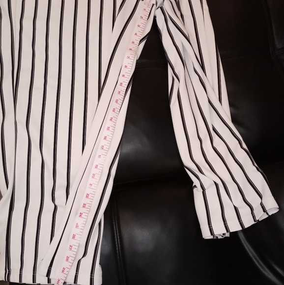 Wide Leg Dress Pants Palazzos with Stretch Waistband Sz. 3X - Picture 6 of 10